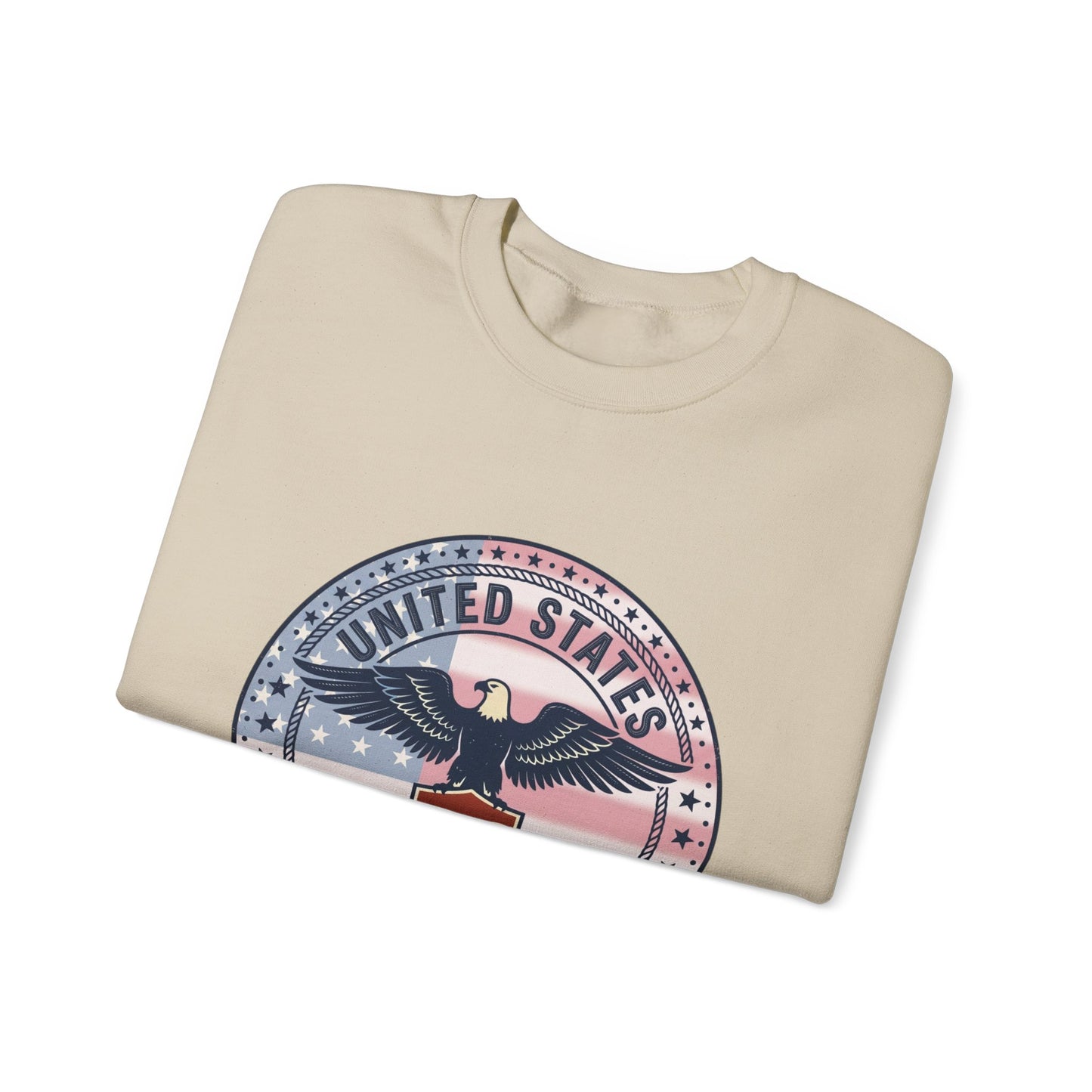 USA 250 Eagle Seal Crewneck Sweatshirt | 4th of July 1776-2026 Patriotic