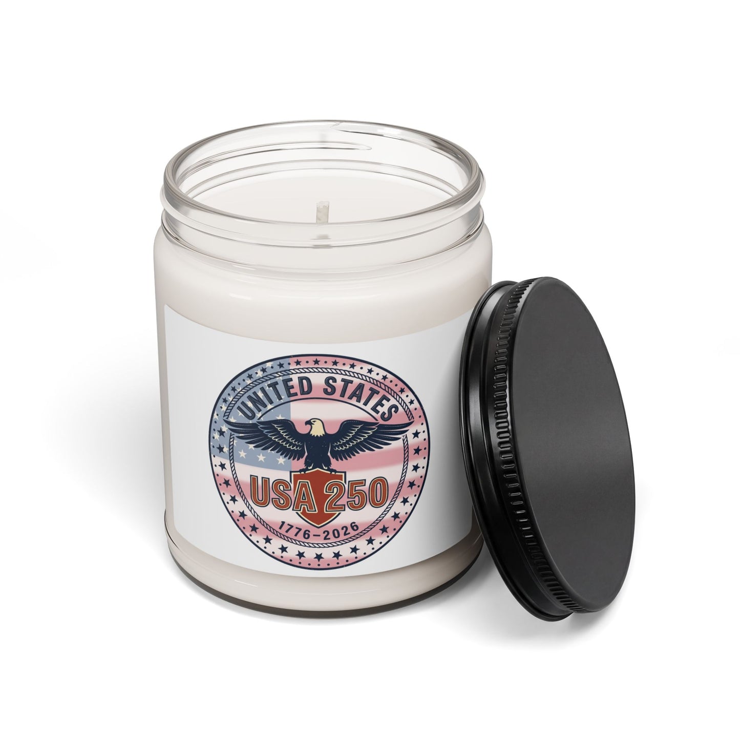 USA 250 Anniversary Candle, 250th 4th of July Patriotic Soy Candle