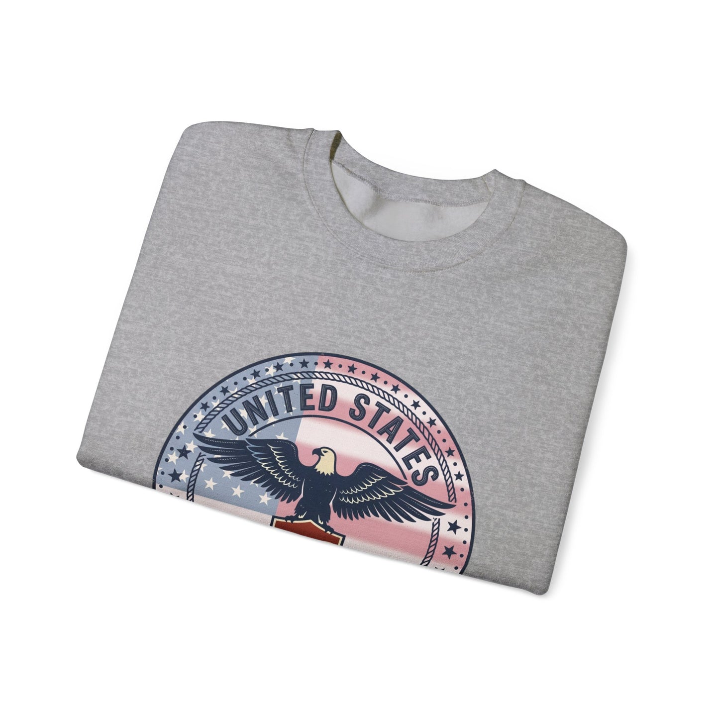USA 250 Eagle Seal Crewneck Sweatshirt | 4th of July 1776-2026 Patriotic