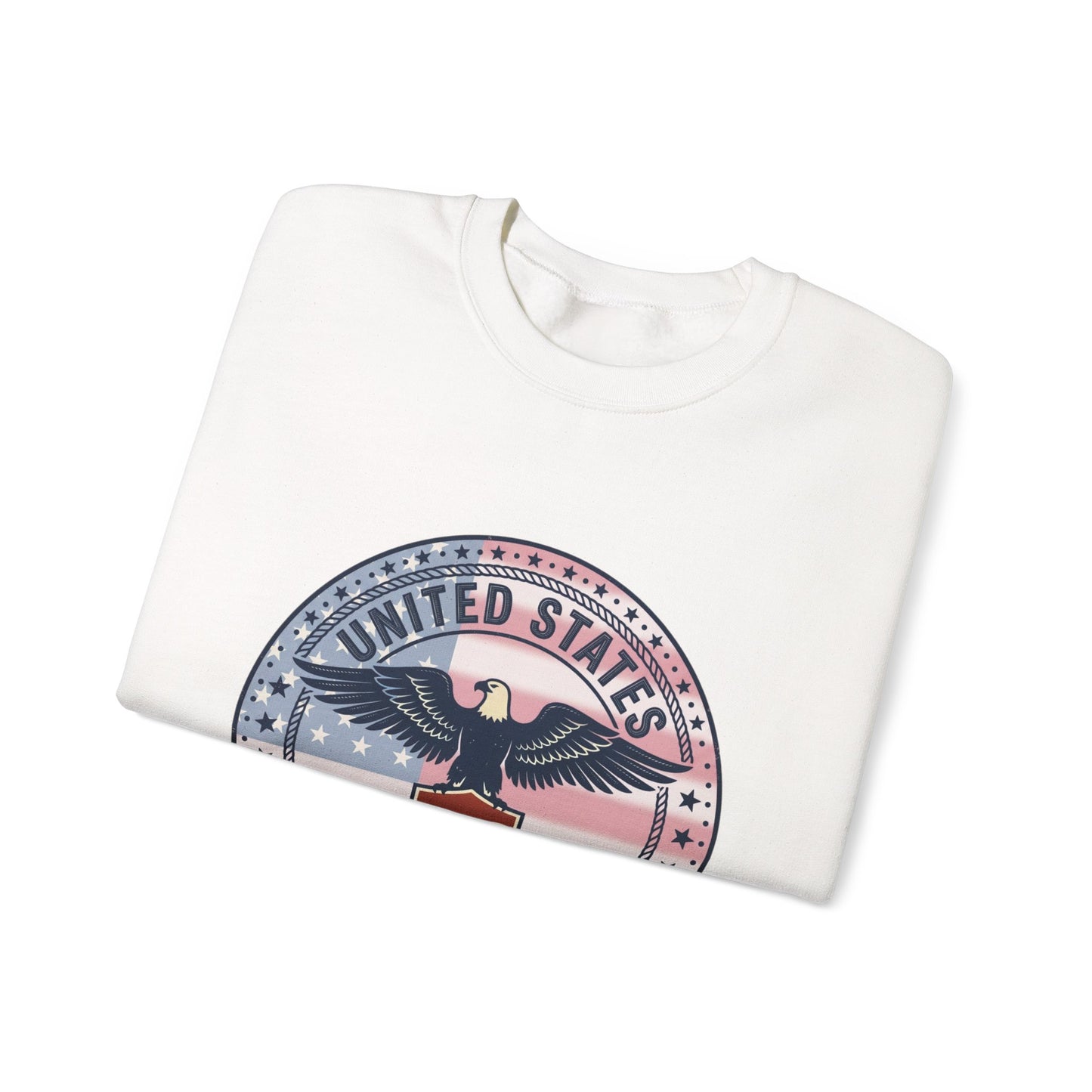 USA 250 Eagle Seal Crewneck Sweatshirt | 4th of July 1776-2026 Patriotic