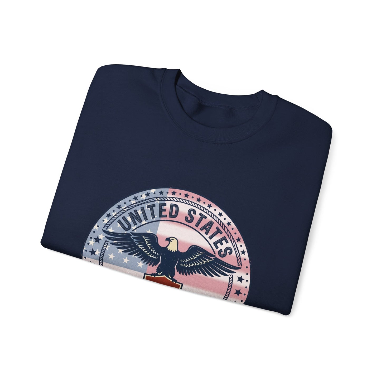 USA 250 Eagle Seal Crewneck Sweatshirt | 4th of July 1776-2026 Patriotic