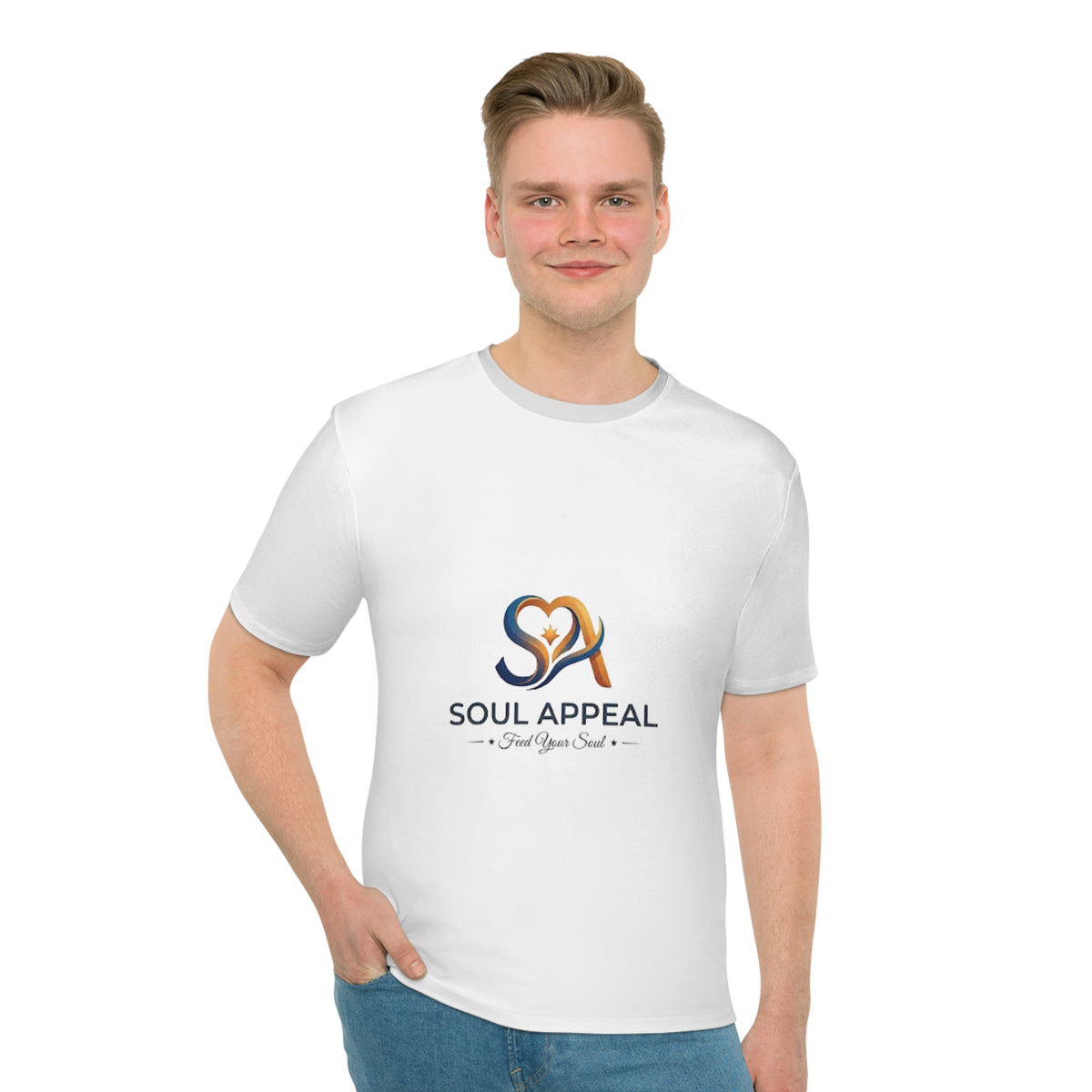 Soul Appeal Logo T-Shirt — 'Soul Appeal' Heart Logo Graphic Tee