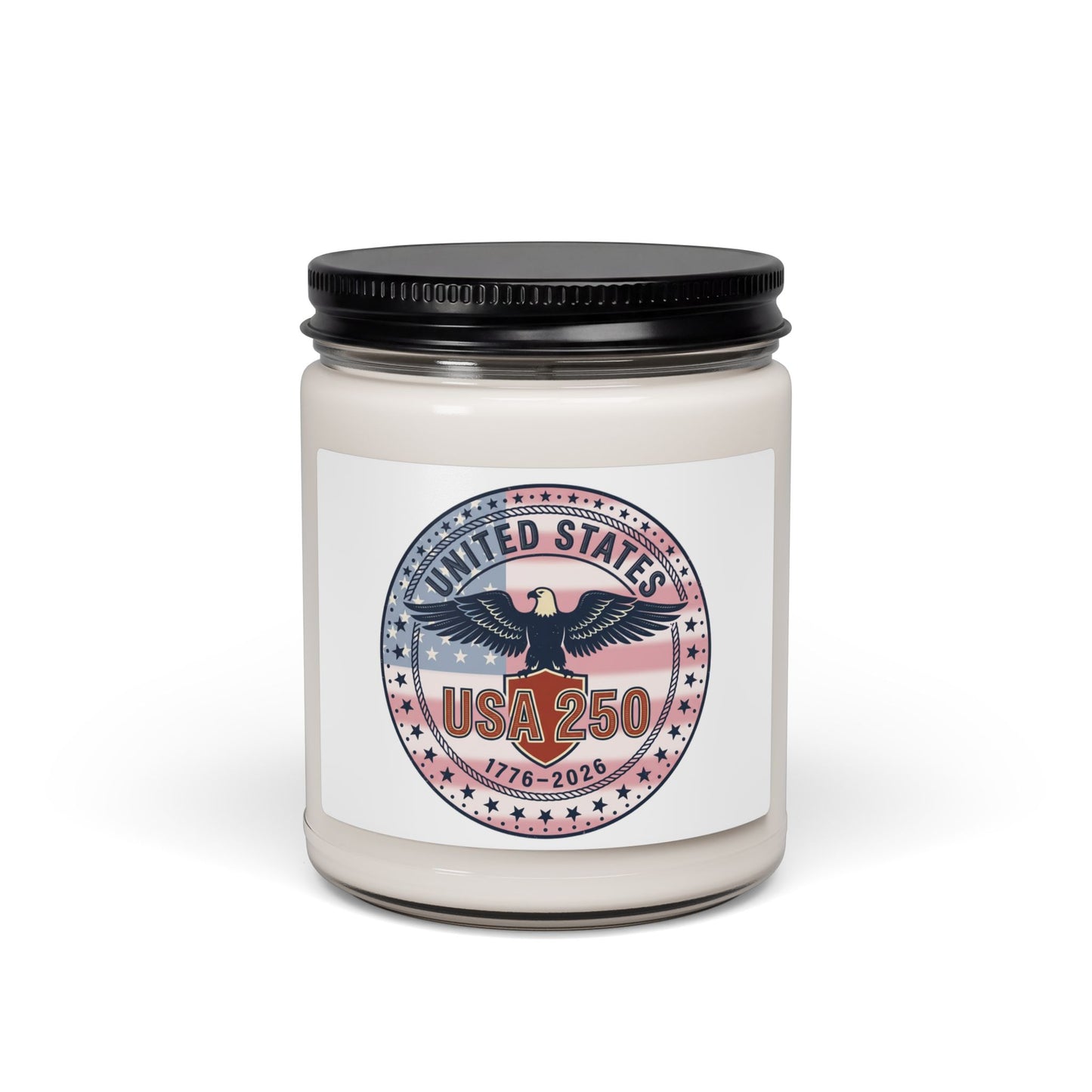 USA 250 Anniversary Candle, 250th 4th of July Patriotic Soy Candle